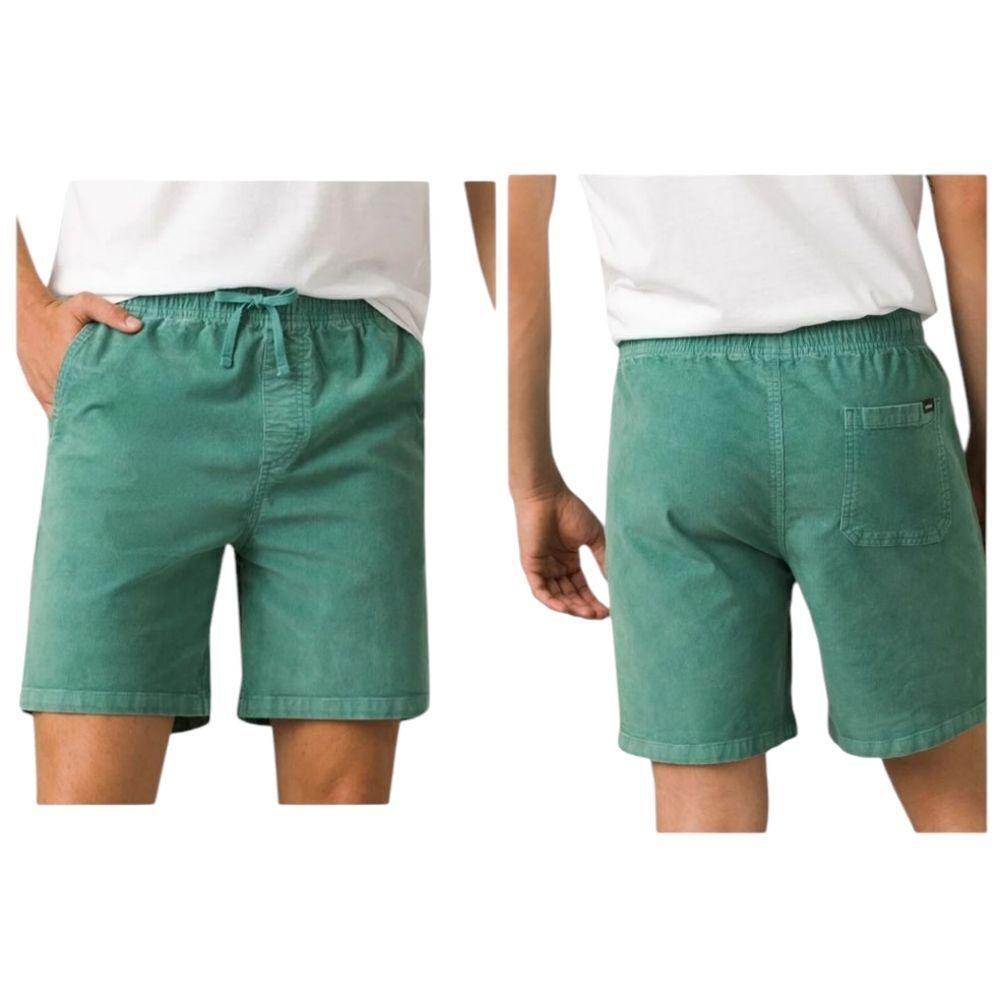 NWT Prana Mens Canyon Camp Corduroy Short Cove Green Size XL